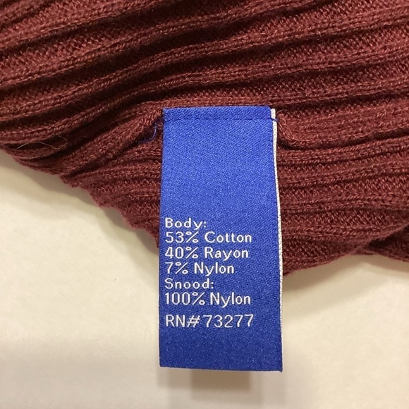 APT. 9 NWT Asymmetrical Women’s Size Med Burgundy Sweater - Picture 5 of 8